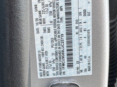 2020 Ford Escape SE