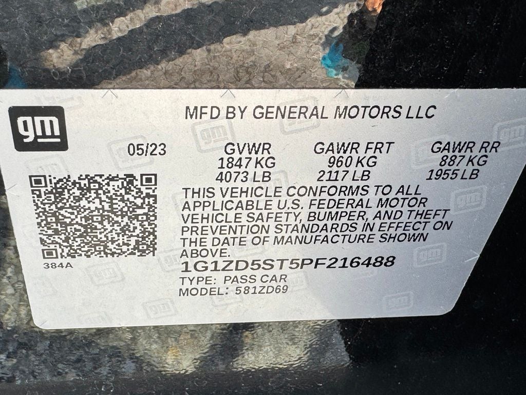 2023 Chevrolet Malibu LT 1LT