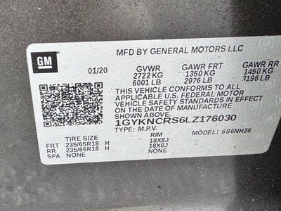 2020 Cadillac XT5 Premium Luxury