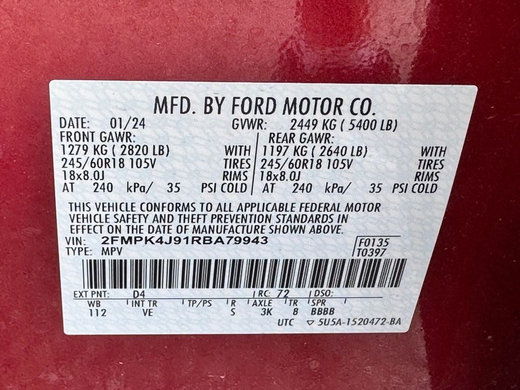 2024 Ford Edge SEL