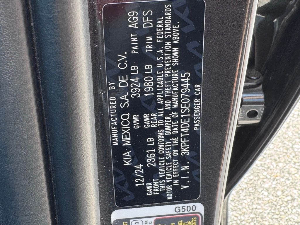2025 Kia K4 LXS