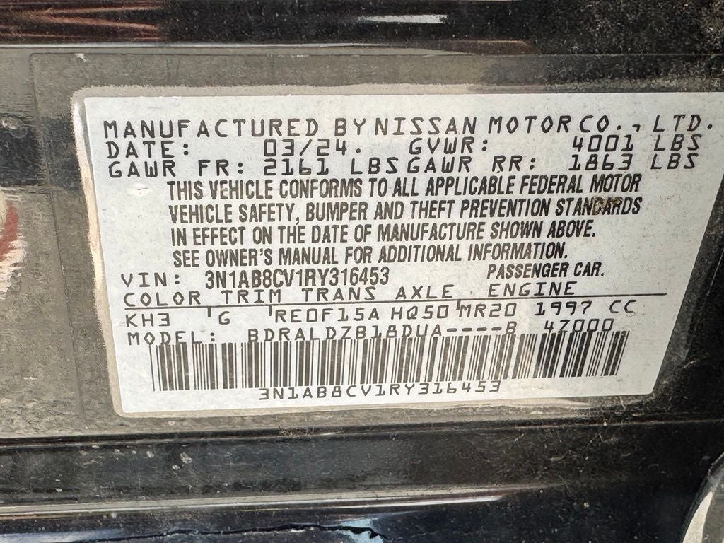 2024 Nissan Sentra SV