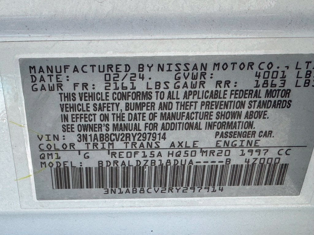2024 Nissan Sentra SV