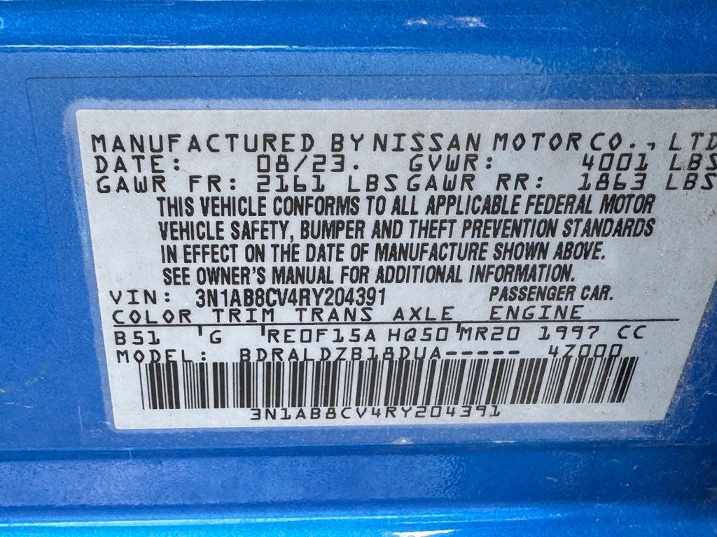 2024 Nissan Sentra SV
