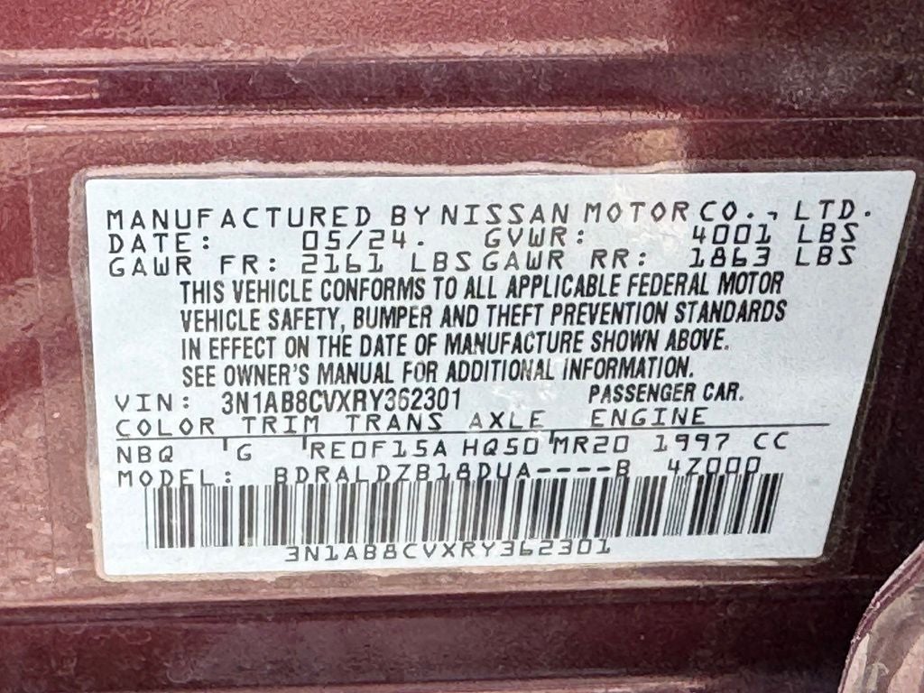 2024 Nissan Sentra SV