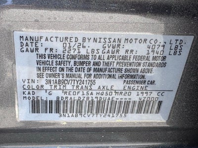 2026 Nissan Sentra SV