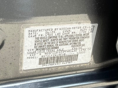 2025 Nissan Versa 1.6 SV