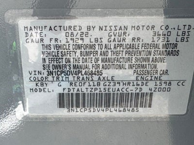 2023 Nissan Kicks SR