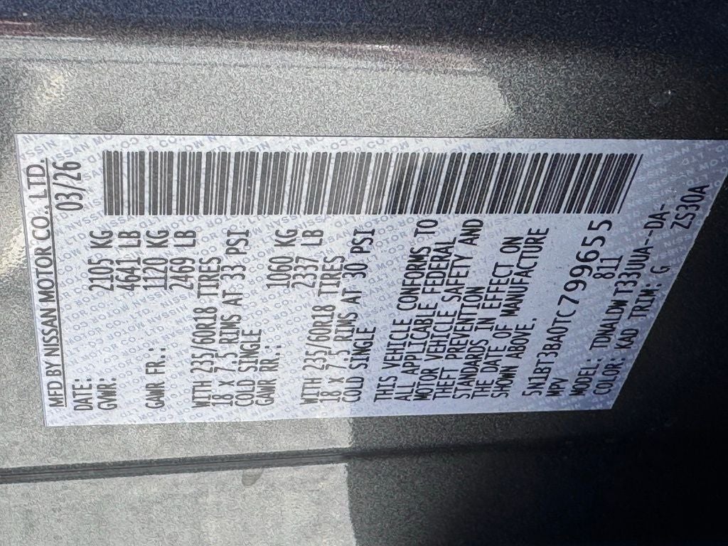 2026 Nissan Rogue SV