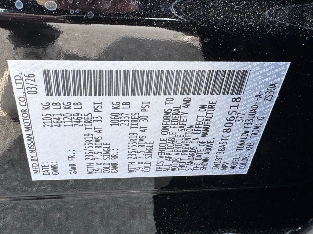 2026 Nissan Rogue Dark Armor