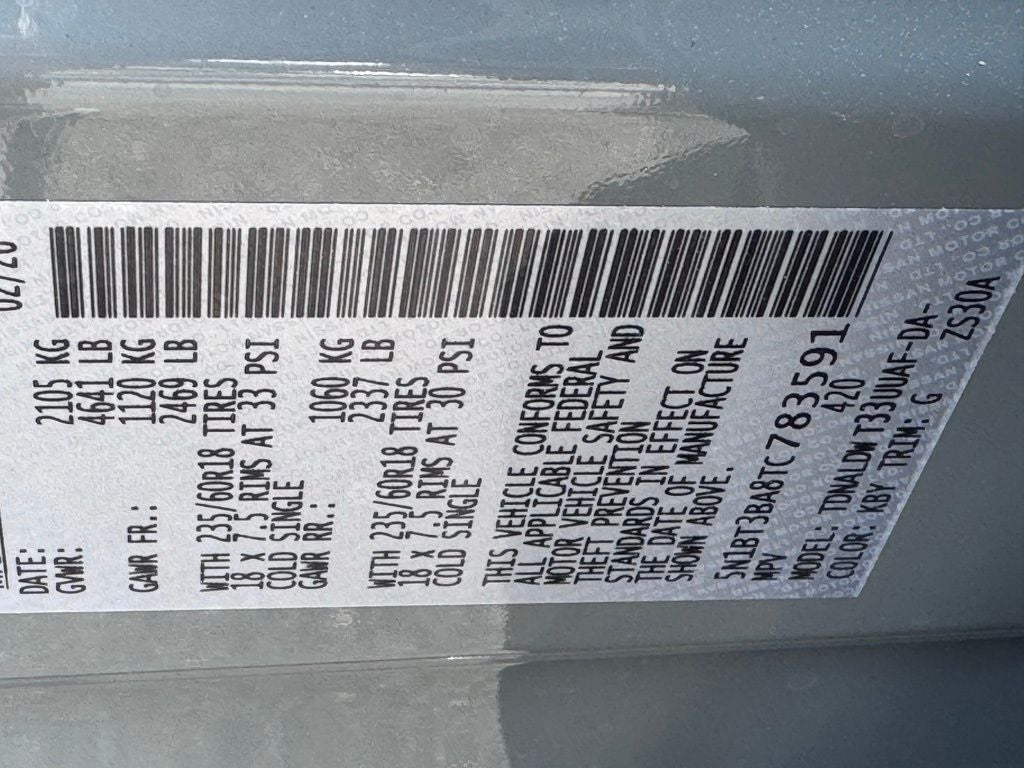 2026 Nissan Rogue SV