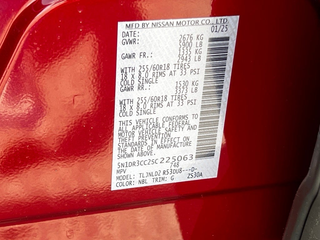 2025 Nissan Pathfinder SL