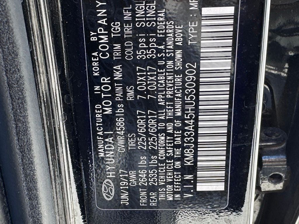 2017 Hyundai Tucson SE