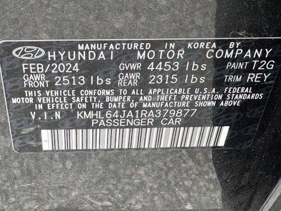 2024 Hyundai Sonata SEL