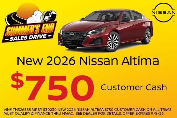 NIssan Altima Specials