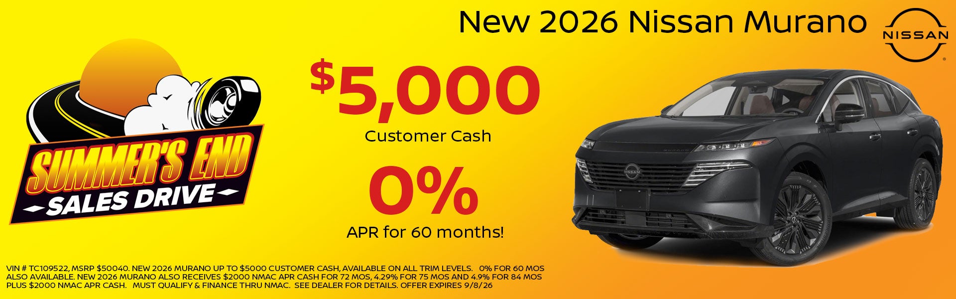 Nissan Murano Specials