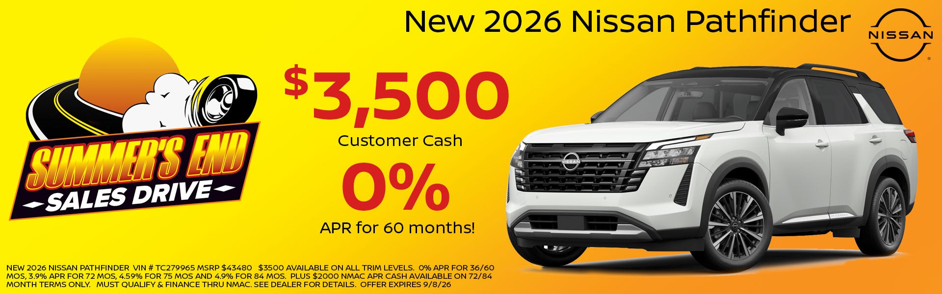 Nissan Pathfinder Specials