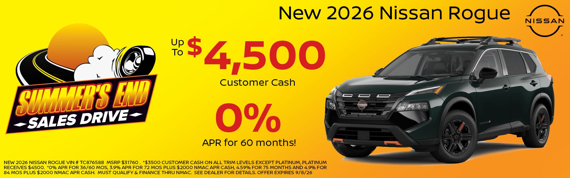 Nissan Rogue Specials