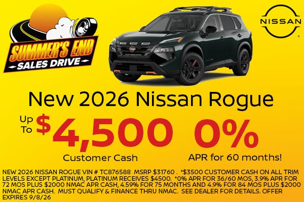 Nissan Rogue Specials