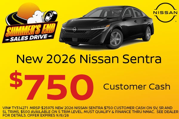 Nissan Sentra Specials