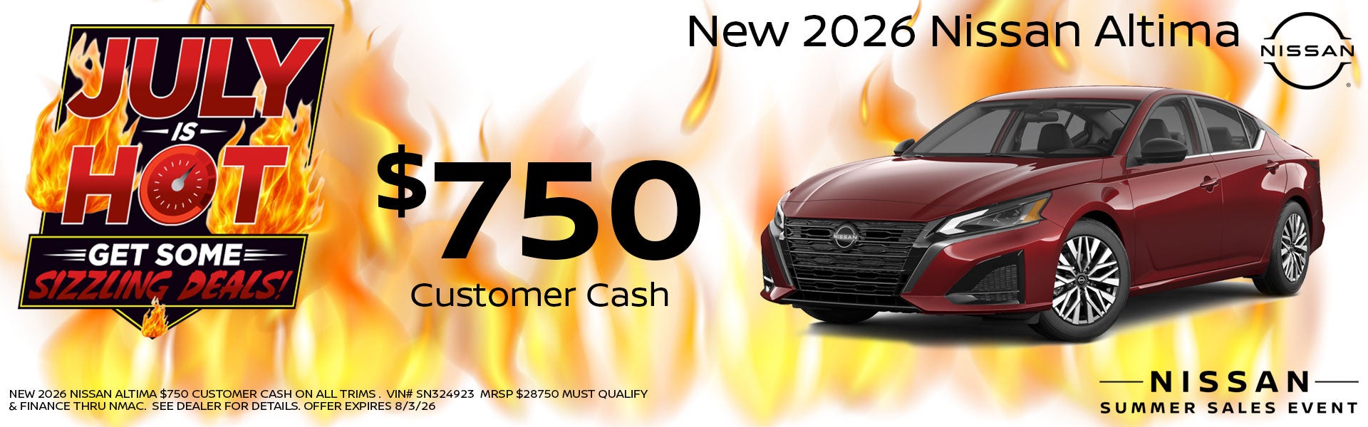 Nissan Altima Specials