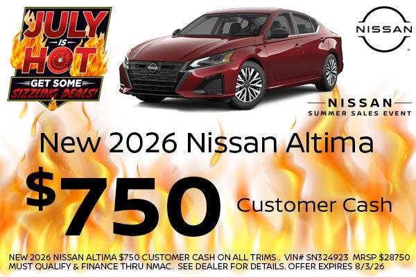 Nissan Altima Specials