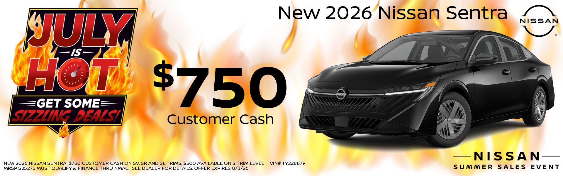 Nissan Sentra Specials