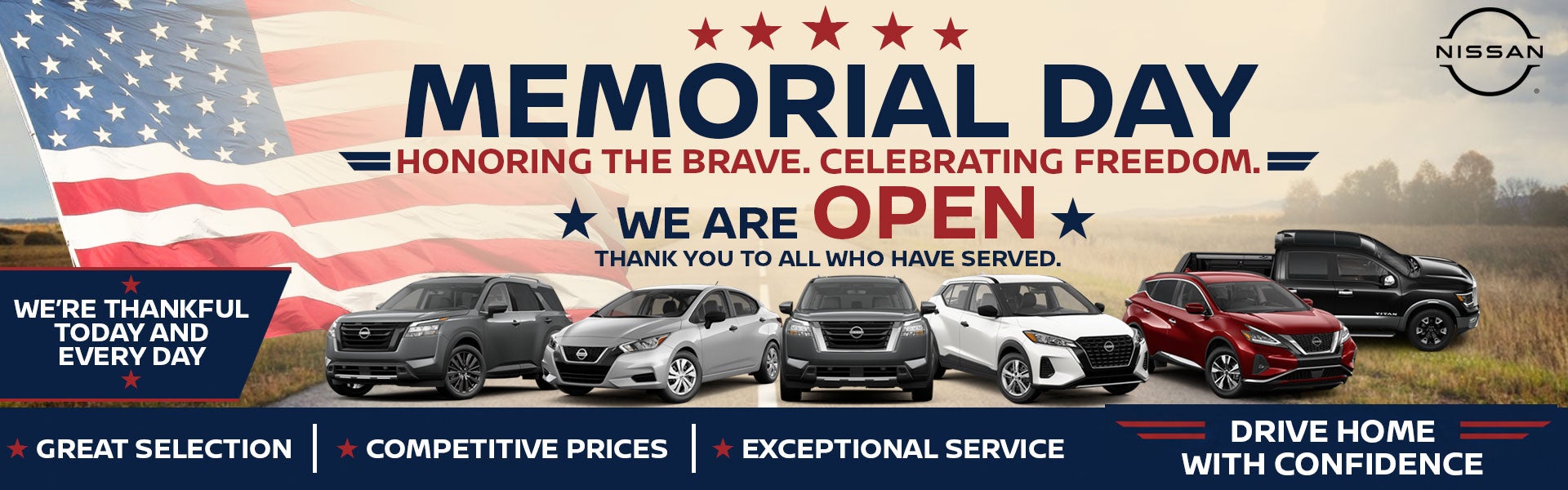 Memorial Day Sale!