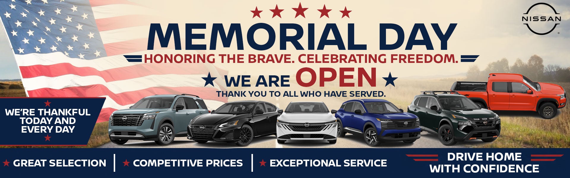 Memorial Day Sale!